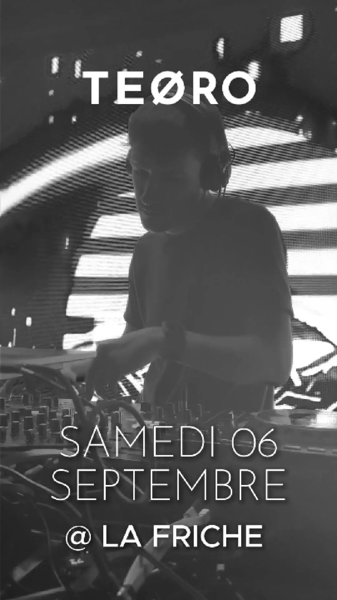 Affiche de la braderie de lille 2025 à la Friche par TEØRO